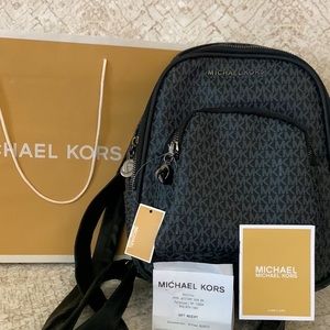 Michael Kors MK Logo Backpack